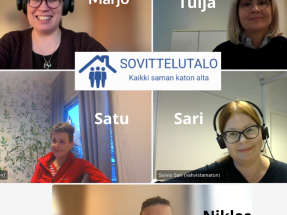 Sovittelutalo- Kaikki saman katon alla.